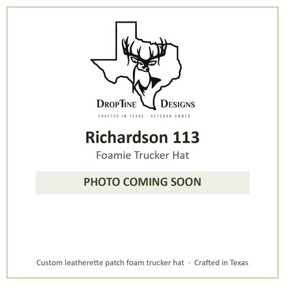 Photo coming soon: Richardson 113 Foamie Trucker Hat