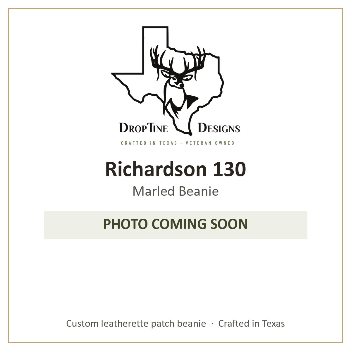Photo coming soon: Richardson 130 Marled Beanie