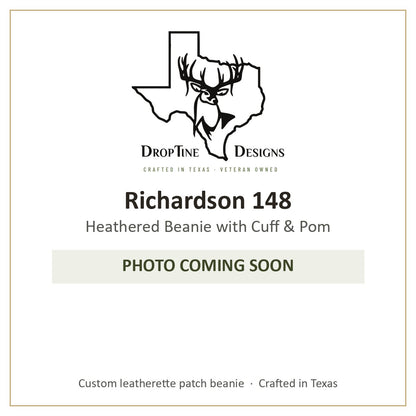 Photo coming soon: Richardson 148 Heathered Beanie with Cuff & Pom