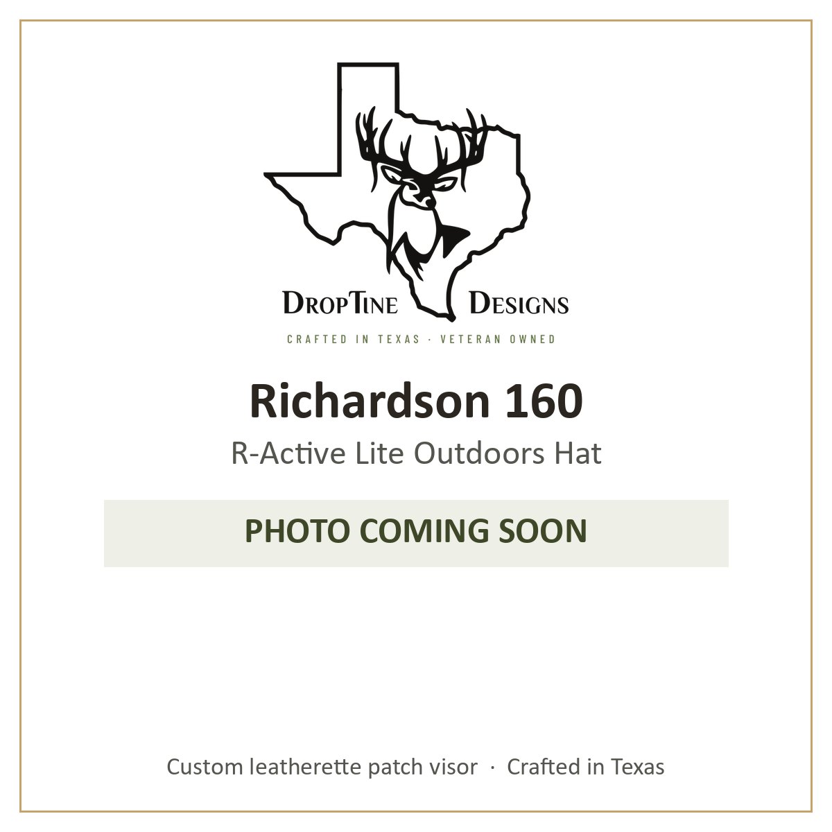 Photo coming soon: Richardson 160 R-Active Lite Outdoors Hat
