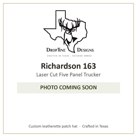 Photo coming soon: Richardson 163 Laser Cut Five Panel Trucker