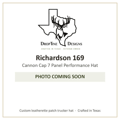 Photo coming soon: Richardson 169 Cannon Cap 7 Panel Performance Hat