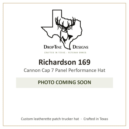 Photo coming soon: Richardson 169 Cannon Cap 7 Panel Performance Hat
