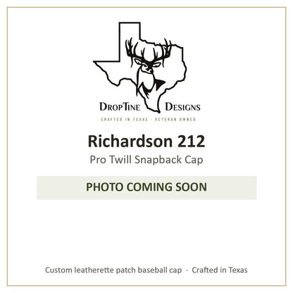 Photo coming soon: Richardson 212 Pro Twill Snapback Cap