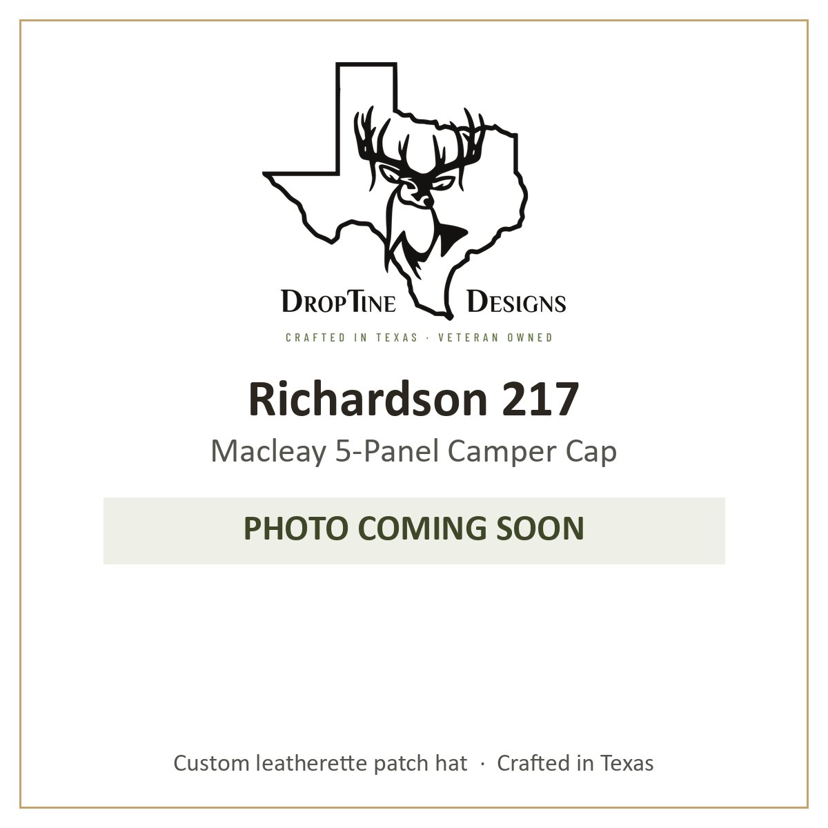 Photo coming soon: Richardson 217 Macleay 5-Panel Camper Cap