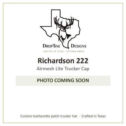 Photo coming soon: Richardson 222 Airmesh Lite Trucker Cap