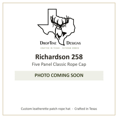 Photo coming soon: Richardson 258 Five Panel Classic Rope Cap