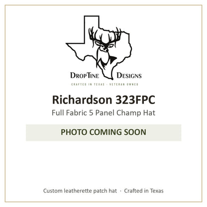Photo coming soon: Richardson 323FPC Full Fabric 5 Panel Champ Hat