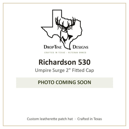 Photo coming soon: Richardson 530 Umpire Surge 2" Fitted Cap
