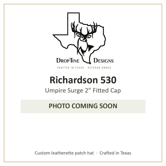 Photo coming soon: Richardson 530 Umpire Surge 2" Fitted Cap