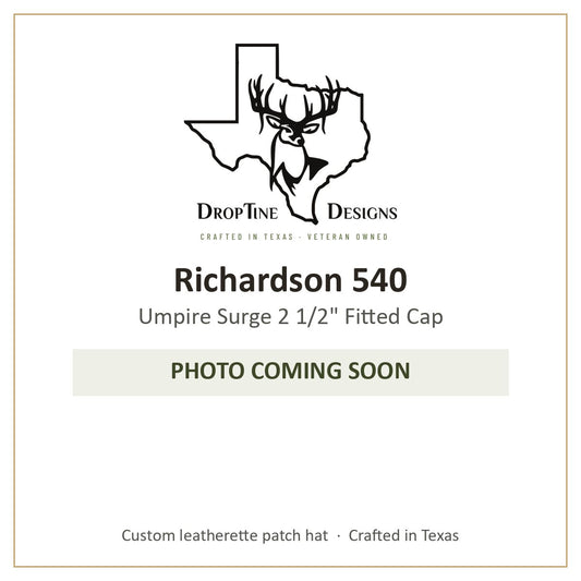 Photo coming soon: Richardson 540 Umpire Surge 2 1/2" Fitted Cap