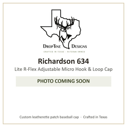 Photo coming soon: Richardson 634 Lite R-Flex Adjustable Micro Hook & Loop Cap