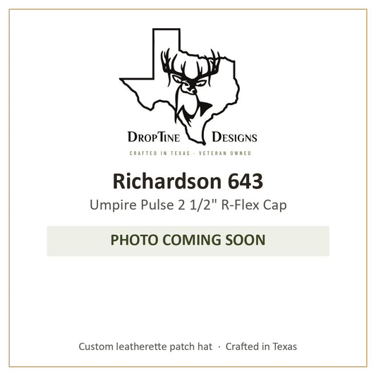 Photo coming soon: Richardson 643 Umpire Pulse 2 1/2" R-Flex Cap