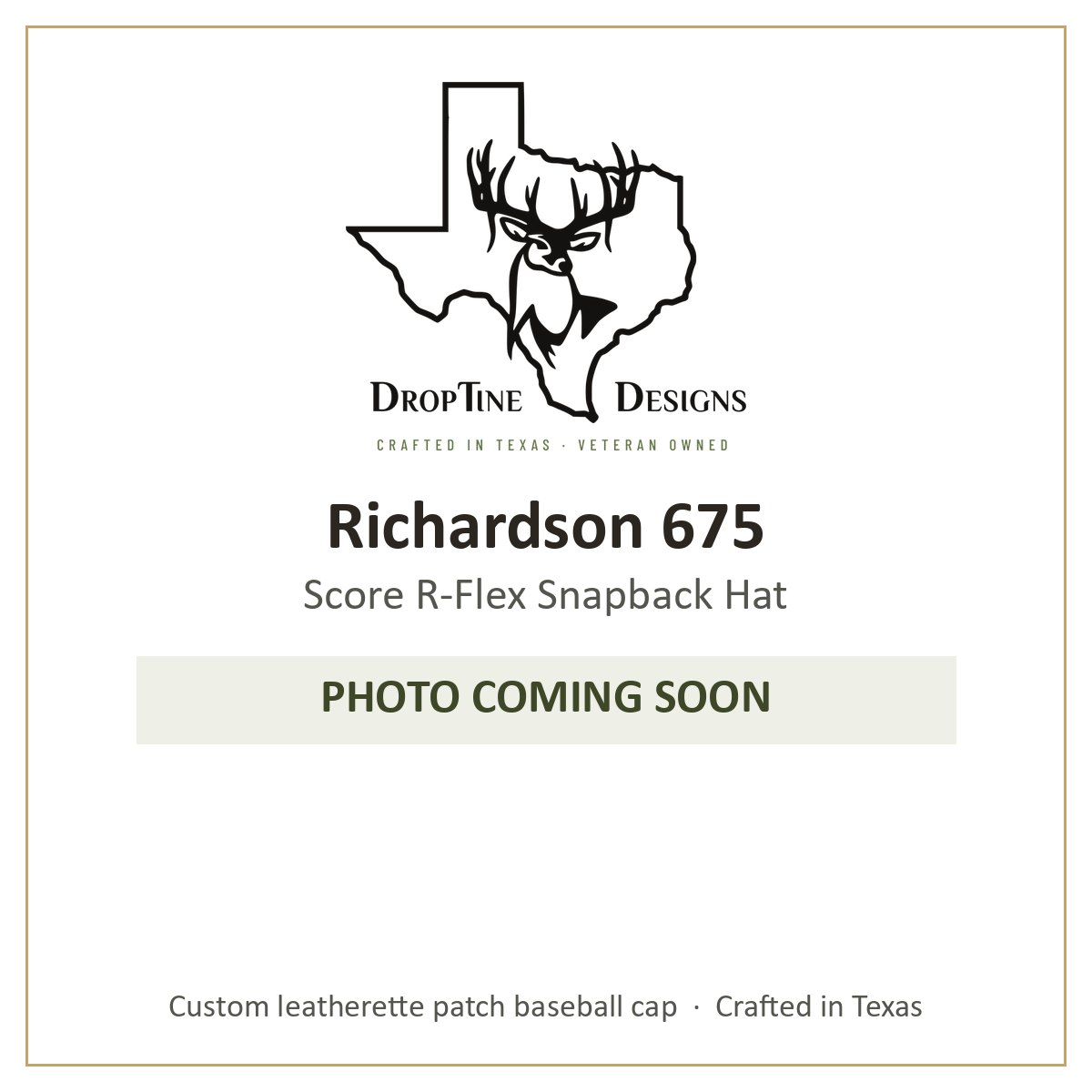Photo coming soon: Richardson 675 Score R-Flex Snapback Hat