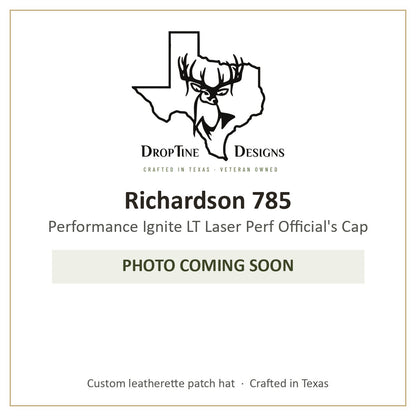 Photo coming soon: Richardson 785 Performance Ignite LT Laser Perf Official's Cap