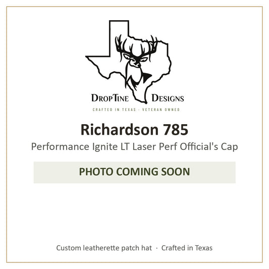 Photo coming soon: Richardson 785 Performance Ignite LT Laser Perf Official's Cap