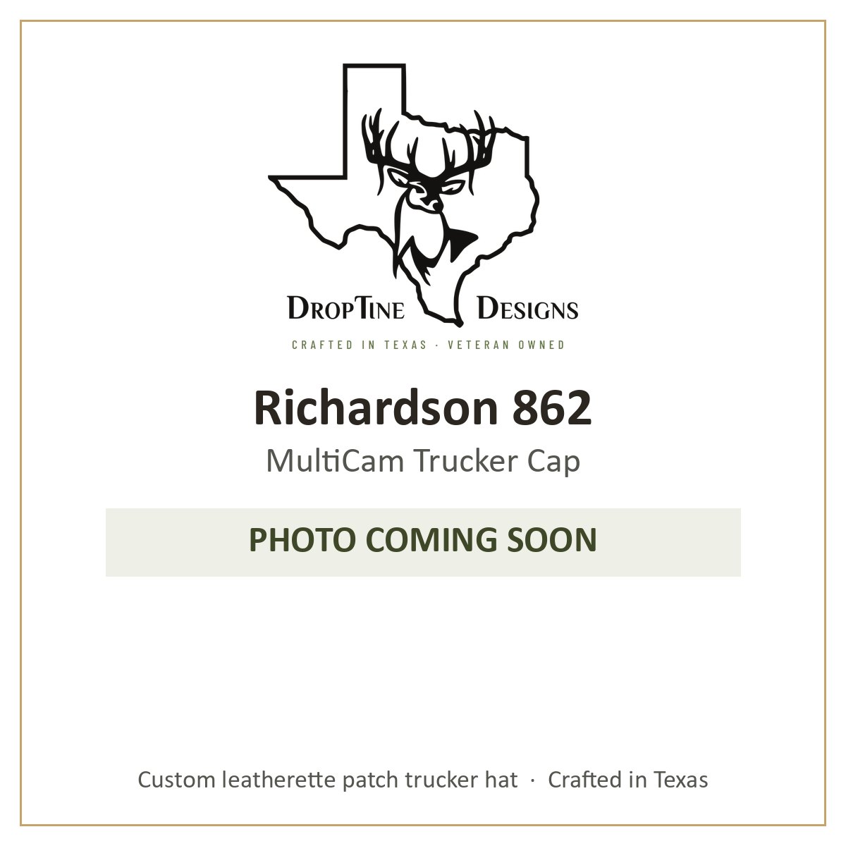 Photo coming soon: Richardson 862 MultiCam Trucker Cap