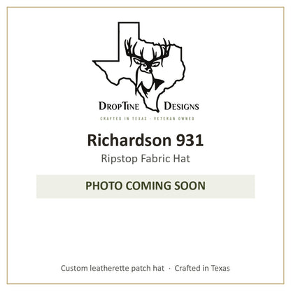 Photo coming soon: Richardson 931 Ripstop Fabric Hat