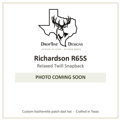 Photo coming soon: Richardson R65S Relaxed Twill Snapback