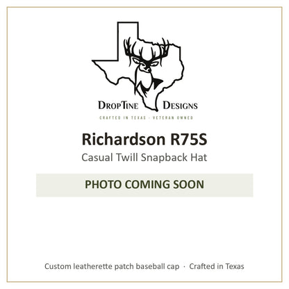 Photo coming soon: Richardson R75S Casual Twill Snapback Hat