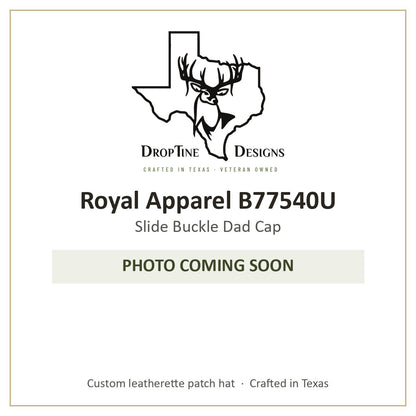 Photo coming soon: Royal Apparel B77540U Slide Buckle Dad Cap