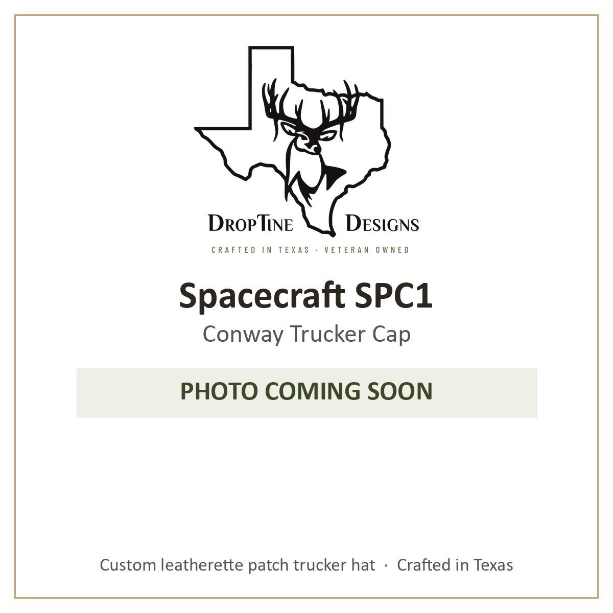 Photo coming soon: Spacecraft SPC1 Conway Trucker Cap