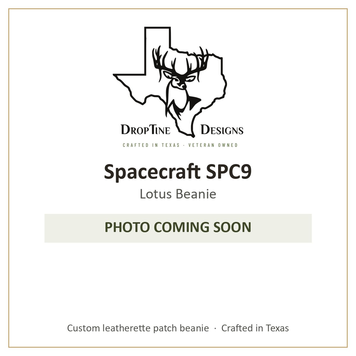 Photo coming soon: Spacecraft SPC9 Lotus Beanie