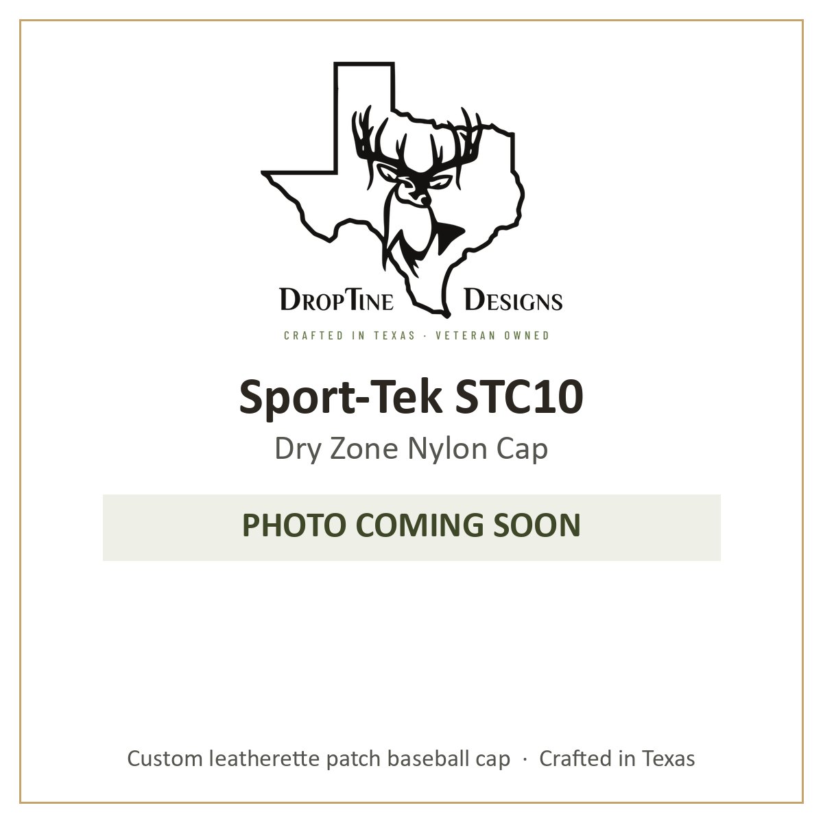 Photo coming soon: Sport-Tek STC10 Dry Zone Nylon Cap