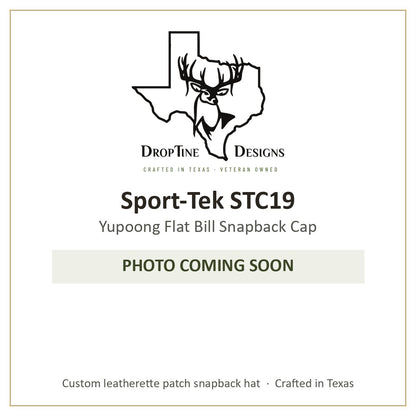 Photo coming soon: Sport-Tek STC19 Yupoong Flat Bill Snapback Cap