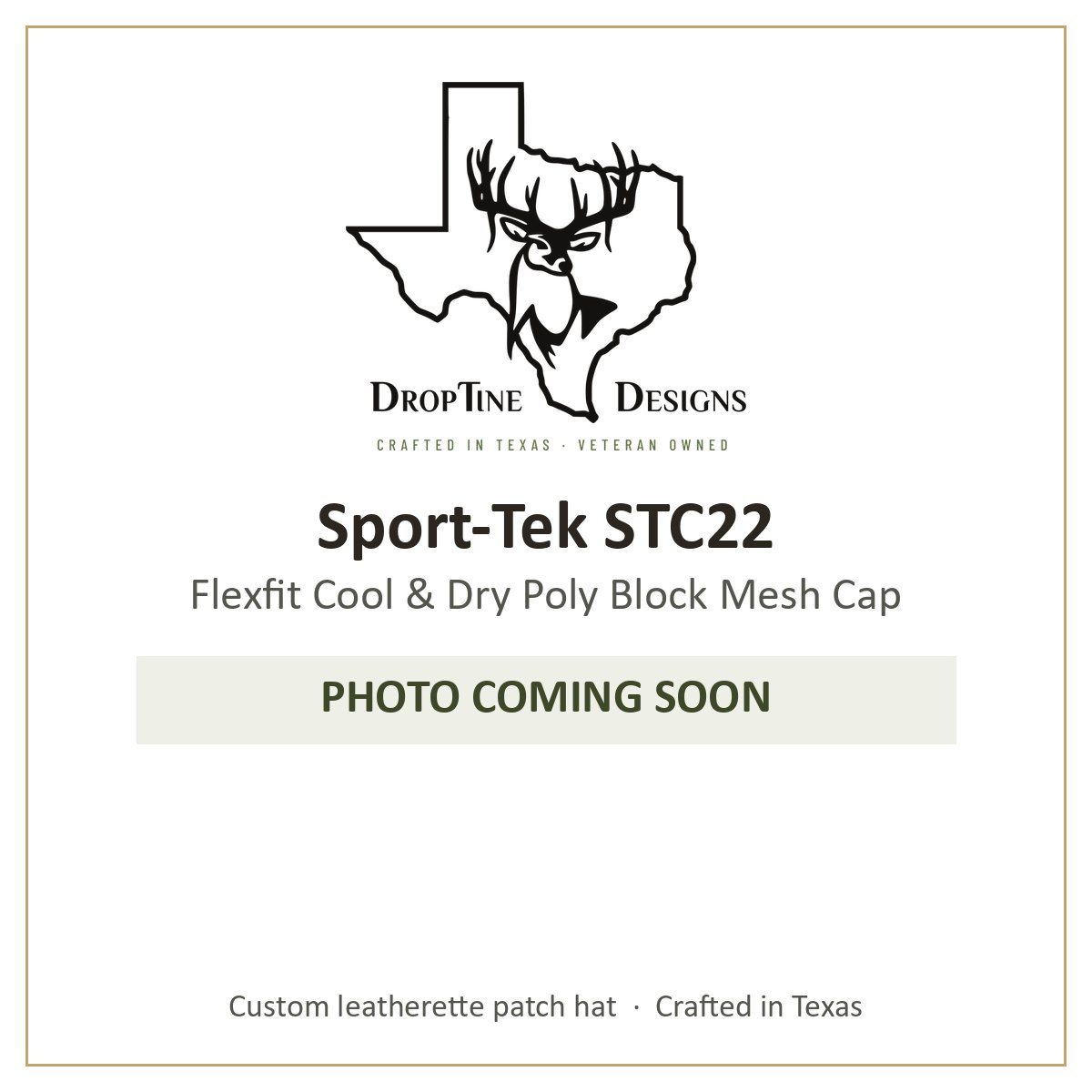 Photo coming soon: Sport-Tek STC22 Flexfit Cool & Dry Poly Block Mesh Cap