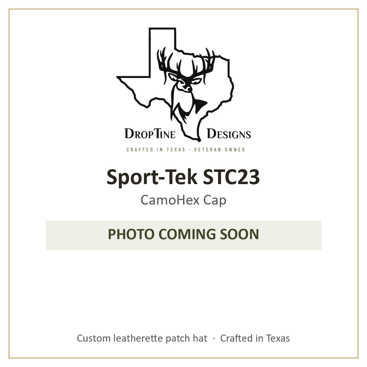 Photo coming soon: Sport-Tek STC23 CamoHex Cap