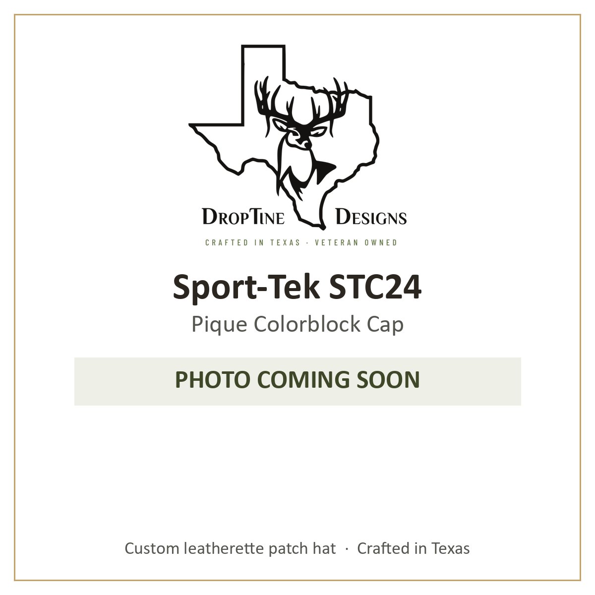 Photo coming soon: Sport-Tek STC24 Pique Colorblock Cap