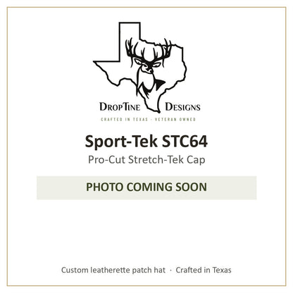 Photo coming soon: Sport-Tek STC64 Pro-Cut Stretch-Tek Cap