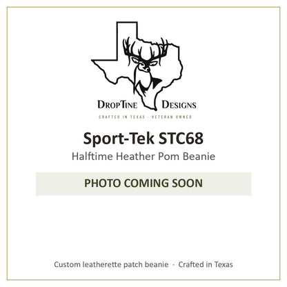 Photo coming soon: Sport-Tek STC68 Halftime Heather Pom Beanie
