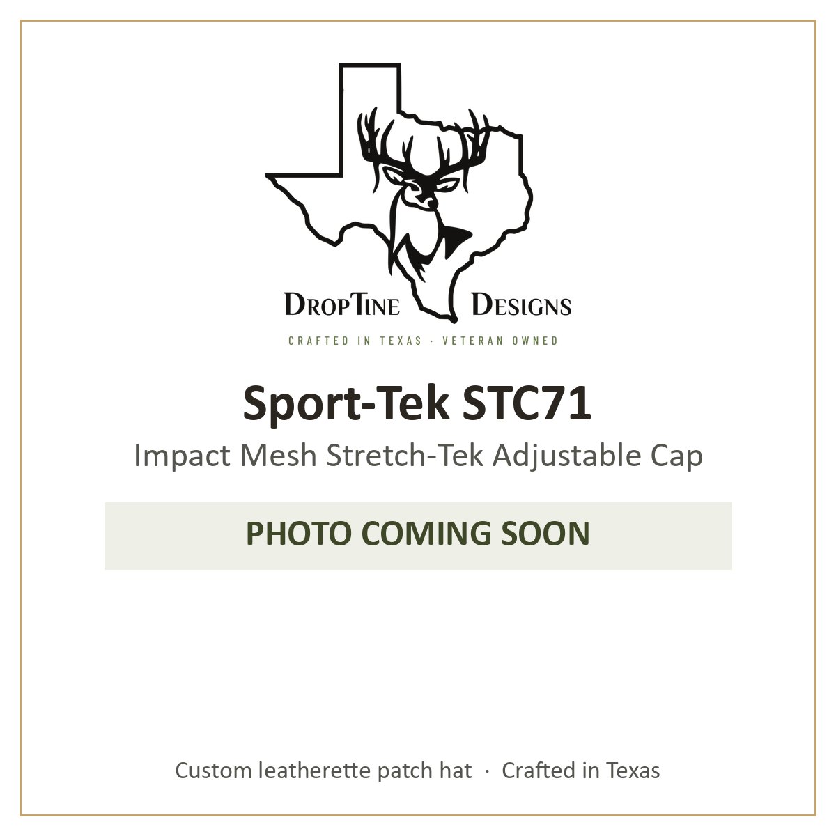 Photo coming soon: Sport-Tek STC71 Impact Mesh Stretch-Tek Adjustable Cap