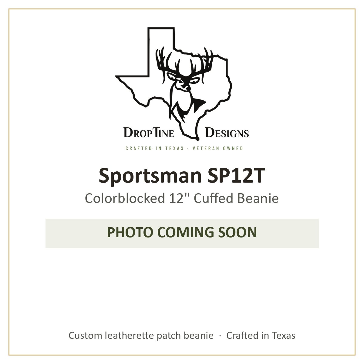 Photo coming soon: Sportsman SP12T Colorblocked 12" Cuffed Beanie