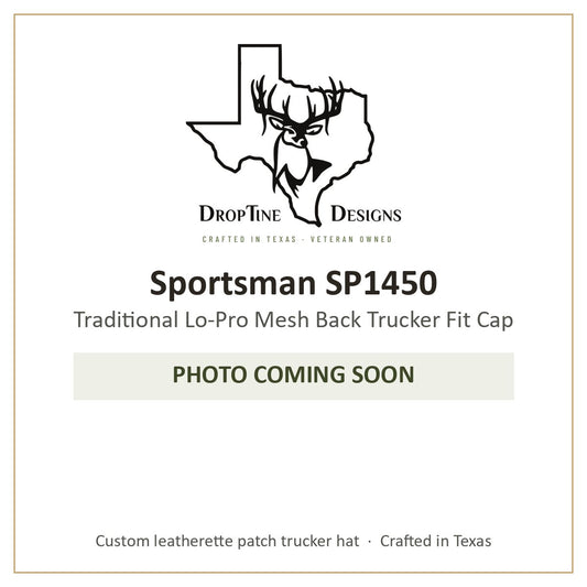 Photo coming soon: Sportsman SP1450 Traditional Lo-Pro Mesh Back Trucker Fit Cap