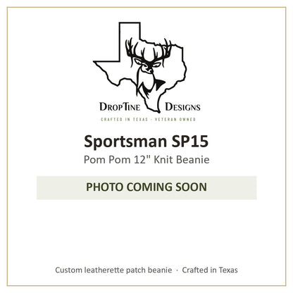 Photo coming soon: Sportsman SP15 Pom Pom 12" Knit Beanie