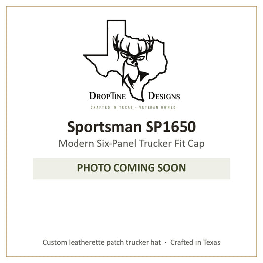 Photo coming soon: Sportsman SP1650 Modern Six-Panel Trucker Fit Cap