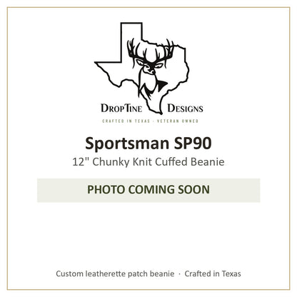 Photo coming soon: Sportsman SP90 12" Chunky Knit Cuffed Beanie