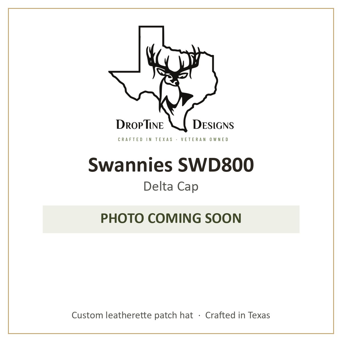 Photo coming soon: Swannies SWD800 Delta Cap