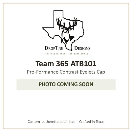 Photo coming soon: Team 365 ATB101 Pro-Formance Contrast Eyelets Cap