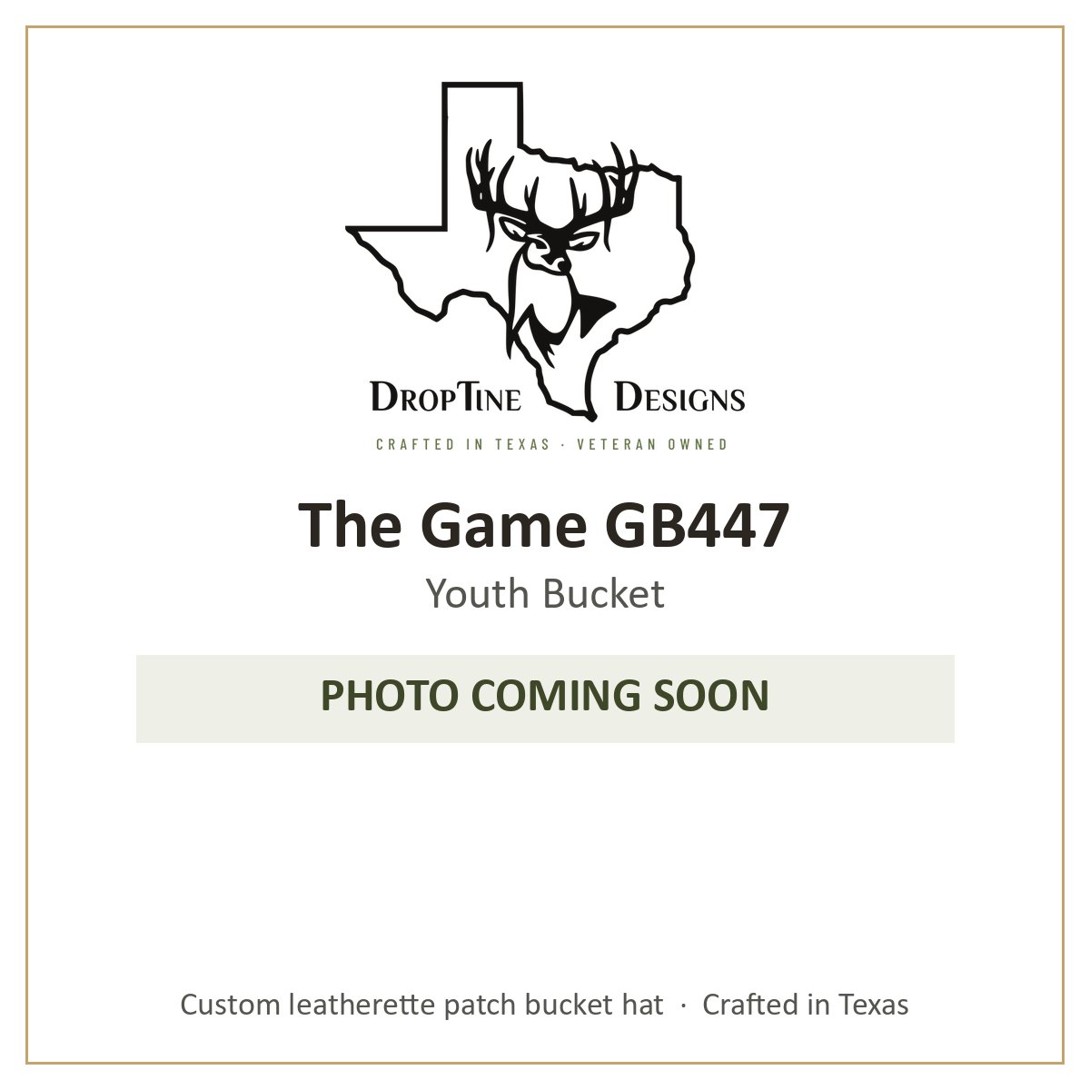 Photo coming soon: The Game GB447 Youth Bucket