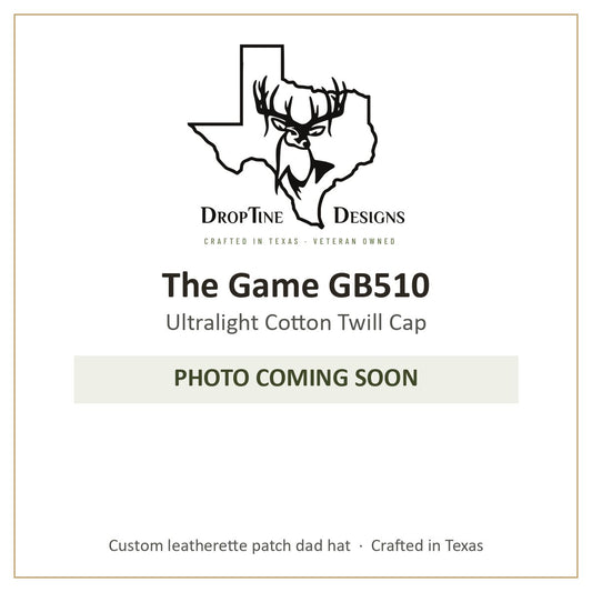 Photo coming soon: The Game GB510 Ultralight Cotton Twill Cap