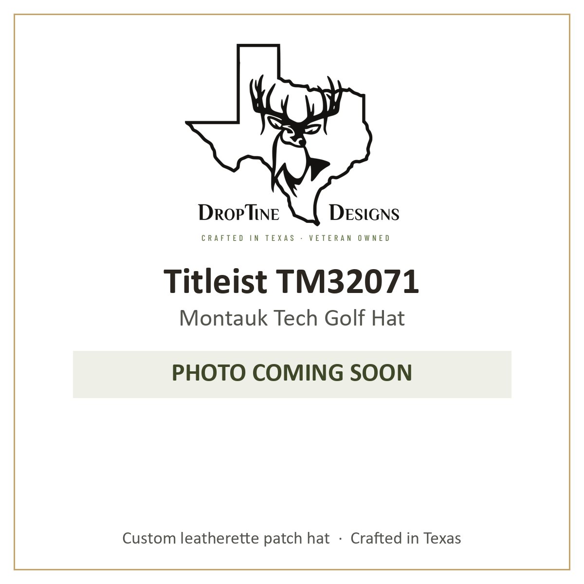 Photo coming soon: Titleist TM32071 Montauk Tech Golf Hat