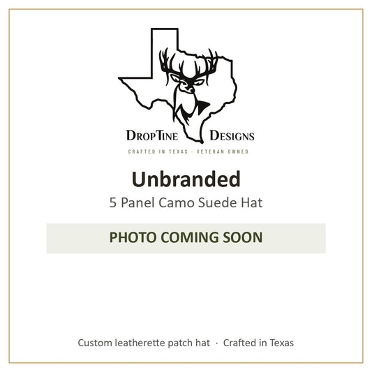 Photo coming soon: Unbranded 5 Panel Camo Suede Hat