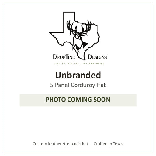 Photo coming soon: Unbranded 5 Panel Corduroy Hat