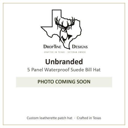 Photo coming soon: Unbranded 5 Panel Waterproof Suede Bill Hat