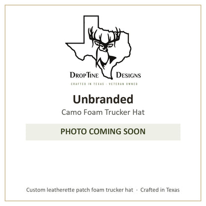 Photo coming soon: Unbranded Camo Foam Trucker Hat