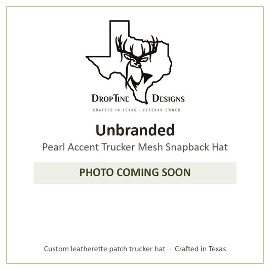Photo coming soon: Unbranded Pearl Accent Trucker Mesh Snapback Hat